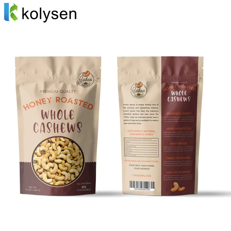 Innovative environmental protection food standing bag: leading the new trend of fast food culture and green packaging future