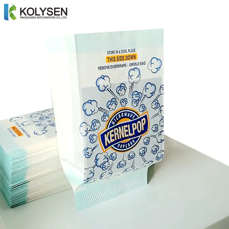Microwave popcorn paper bag innovation and upgrade, paying equal attention to environmental protection and health