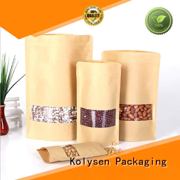 Kolysen 10 brown paper bags manufacturers used to pack dried food