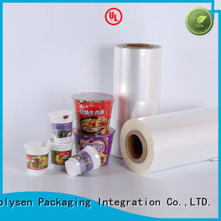Kolysen Custom stretch film roll suppliers manufacturers for Food & beverage industries