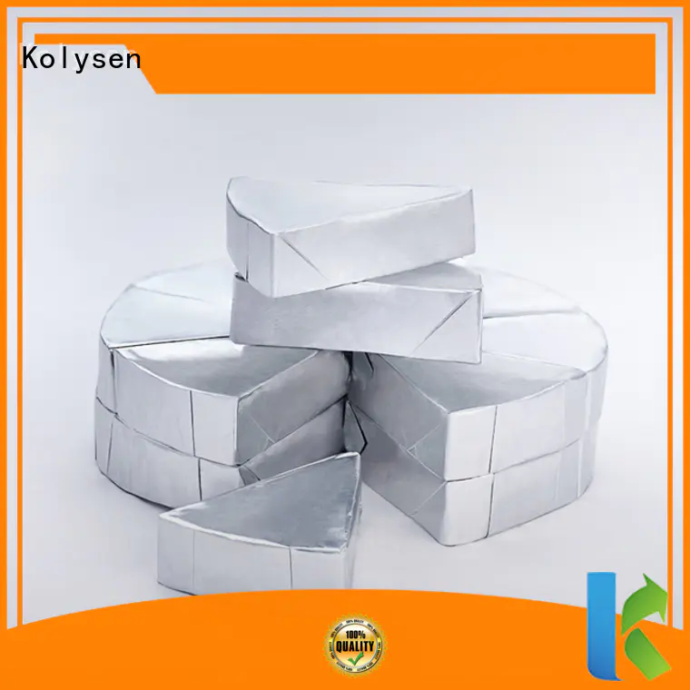 Kolysen customize aluminum foil packaging manufacturer for wrapping butter/margarine