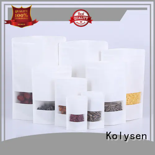 Kolysen brown paper bottle bags factory used to pack dried food