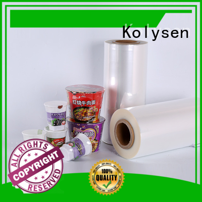 Kolysen polythene sheets for packaging Supply for Food & beverage industries