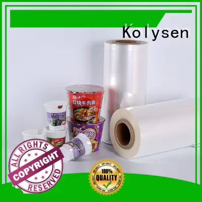 Kolysen polythene sheets for packaging Supply for Food & beverage industries