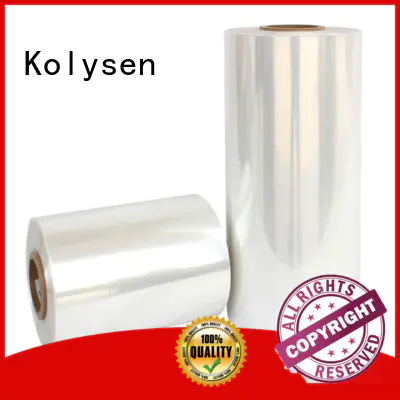 Kolysen Custom packing wrapping film company for Stationery & Writing instrument industries