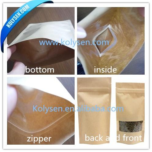 Kolysen Best order brown paper bags company used to pack coffee-2