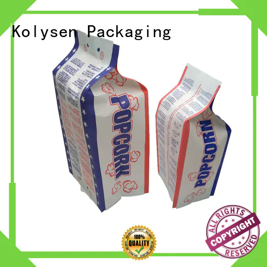 Kolysen Wholesale empty microwave popcorn bags for business for popcorn packaging