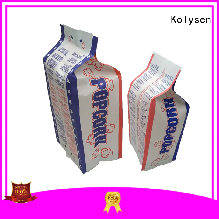 Kolysen Best single serve popcorn bags Suppliers for microwave food